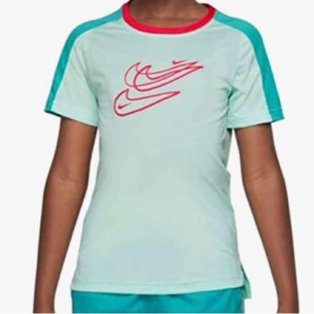 NWT Boy’s Nike Dri-FIT Big Kids Green Lightweight Training Top Size Large